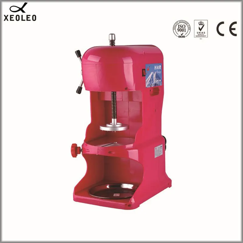 

XEOLEO Commercial Shave Ice Machine 250W Ice Shaver 1420r/min 90kg/h Snow Ice Crusher Ice Machine Shaver