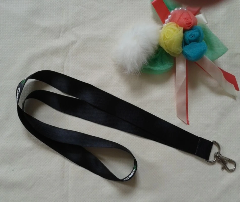 Новое поступление! Индивидуальный 15 мм черный полиэфирный дешевый шнурок с