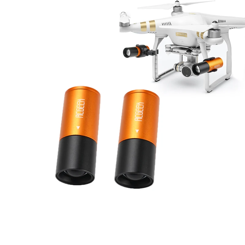 Двойной фонарик ночной фонарь прожекторный крепление для шасси dji phantom 3 SE
