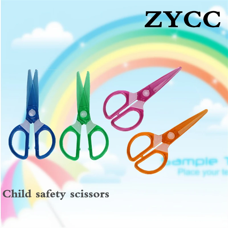 Пластик ножницы/Детская безопасность ножницы для детей/чтобы не повредить руку