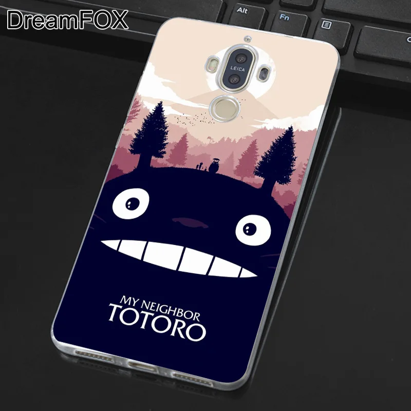 DREAMFOX L537 My Neighbor Totoro Soft TPU Silicone Case Cover For Huawei Mate Nova 2 9 10 20 30 Lite Pro Plus |