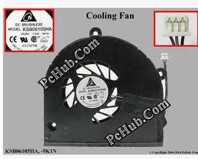 Новый вентилятор для ноутбука Toshiba Satellite C660 L670 L675 L675D A660 A665 A665D KSB06105HA ksb06105ha 9k1n 5V