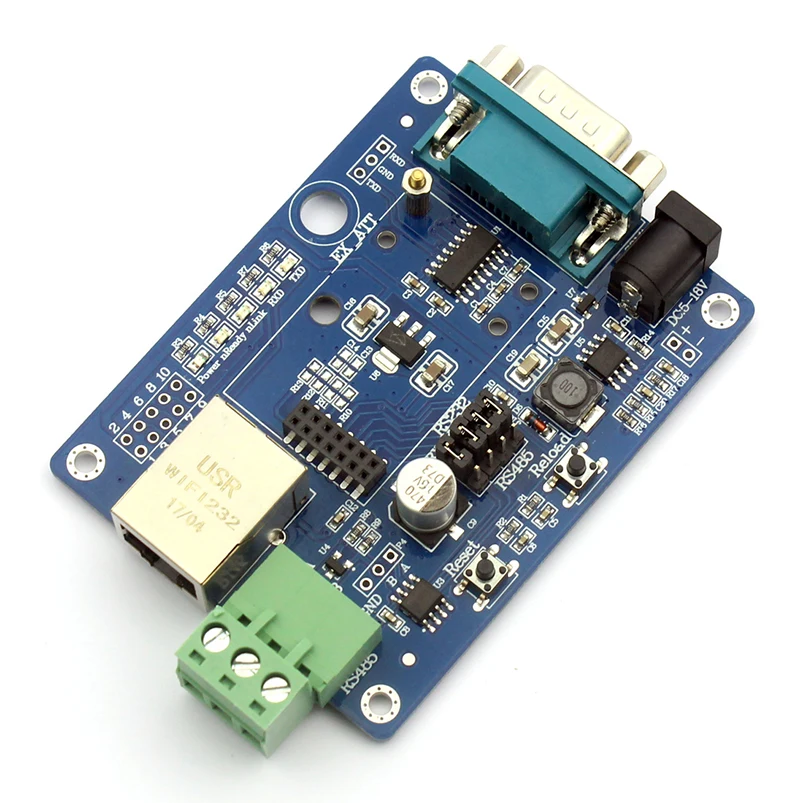 RS232/RS485 последовательный Порты и разъёмы к WI-FI Ethernet модуль оценки доска F18910 |