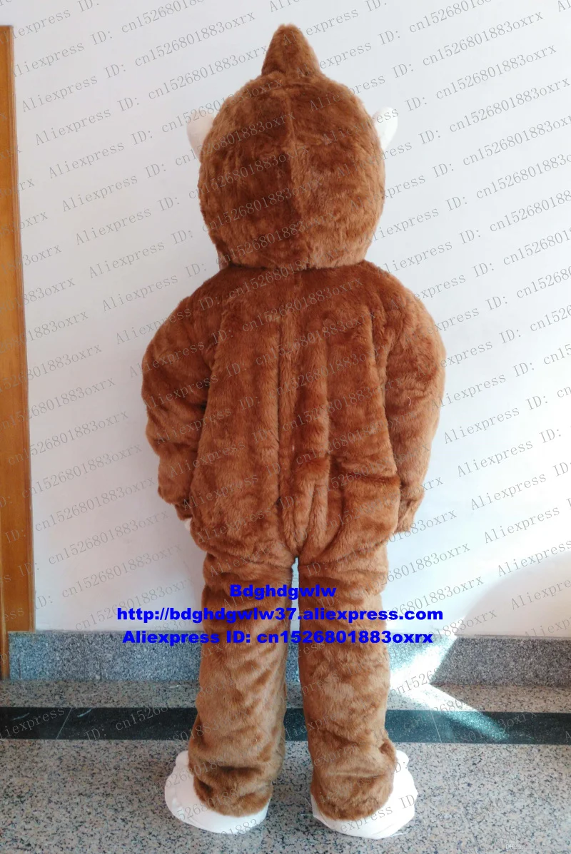 Костюм-талисман коричневого орангутана Donkey Kong Gorilla Orangoutang мультяшный персонаж