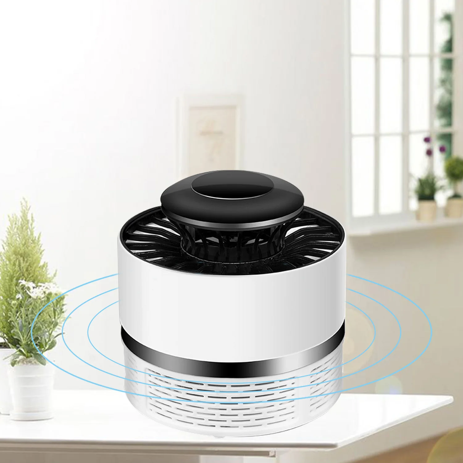 Behogar USB электрическая ловушка для комаров светильник насекомых Fly светодиодный