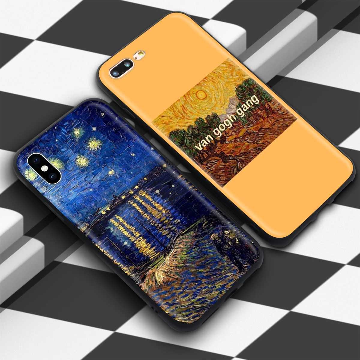 Чехол Lavaza с изображением Ван Гога звездной ночи для iPhone 12 mini 11 Pro XS Max XR X 8 7 6 6S Plus 5 5s