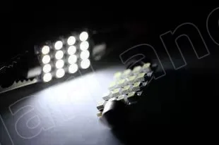 Фото 10 шт., Автомобильные светодиодные лампы 16SMD 3528 12 В 41 мм Купольная лампа автомобильные аксессуары автомобильные инструменты для транспортных средств №5
