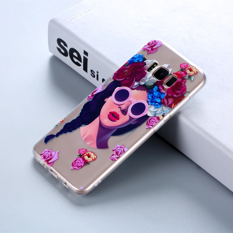 DS-LOVEHUI узор чехол для телефона samsung Galaxy A5 A3 J5 2015 2016 2017 S9 S8 S7 S6 край J2 премьер-чехол из