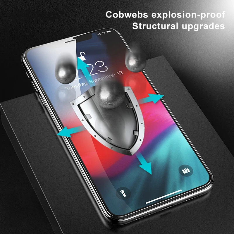 BXE полное покрытие экрана протектор на Apple iPhone 6 6s 7 8 Plus 11 Pro X Xs Max XR пленка из мягкого