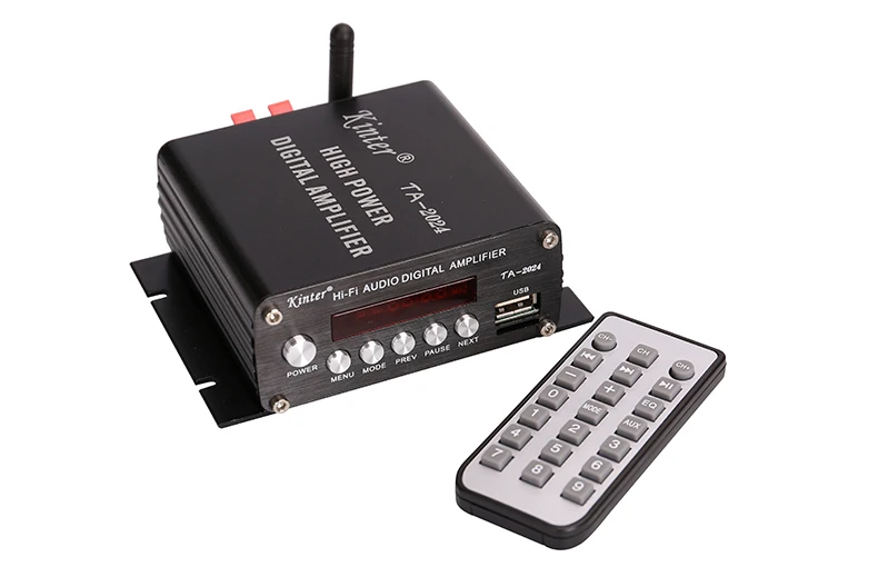 Kinter TA- hifi цифровой аудио усилитель класса D 2,0 каналов с чипами TA2024 ic 20 Вт* 2 Регулировка низких частот воспроизведение стереозвука