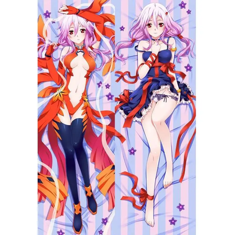 Сексуальный в стиле японского аниме Guilty Crown Yuzuriha Inori Throw Otaku Dakimakura подарки