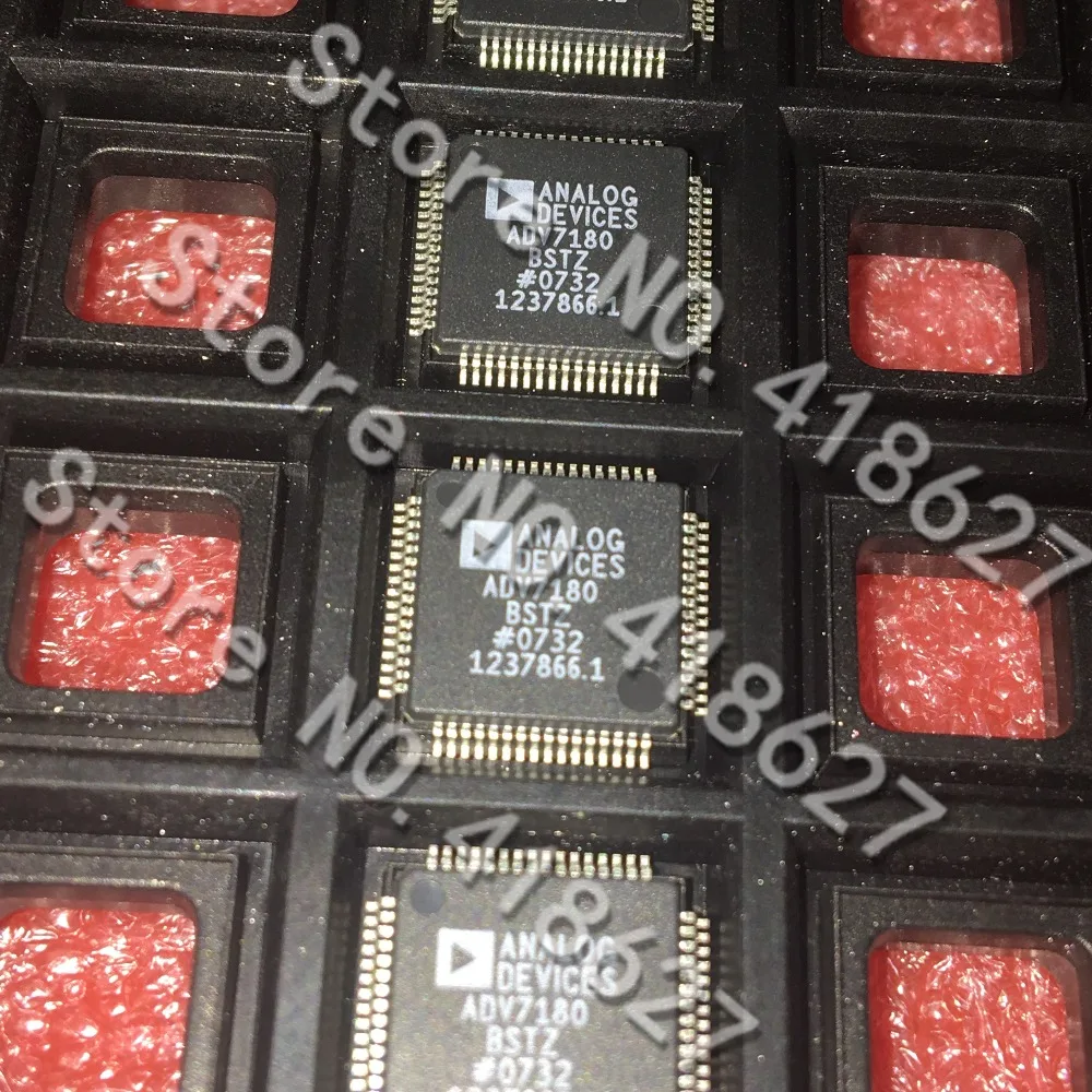 10 шт./лот ADV7180 ADV7180BSTZ LQFP-64 видеодекодер новый в наличии