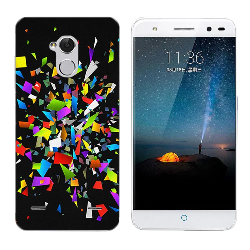 5.0&quot for ZTE Blade BA2 V7 Lite Back Cover Soft Silicone Phone Case Character Printing V7Lite Coque Capa |