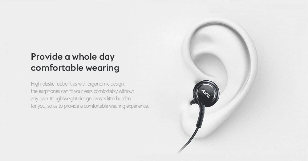 Samsung AKG EO-IG955 наушники 3,5 мм наушники-вкладыши с микрофоном Проводная гарнитура для samsung Galaxy S8 S9 s10 huawei xiaomi смартфон