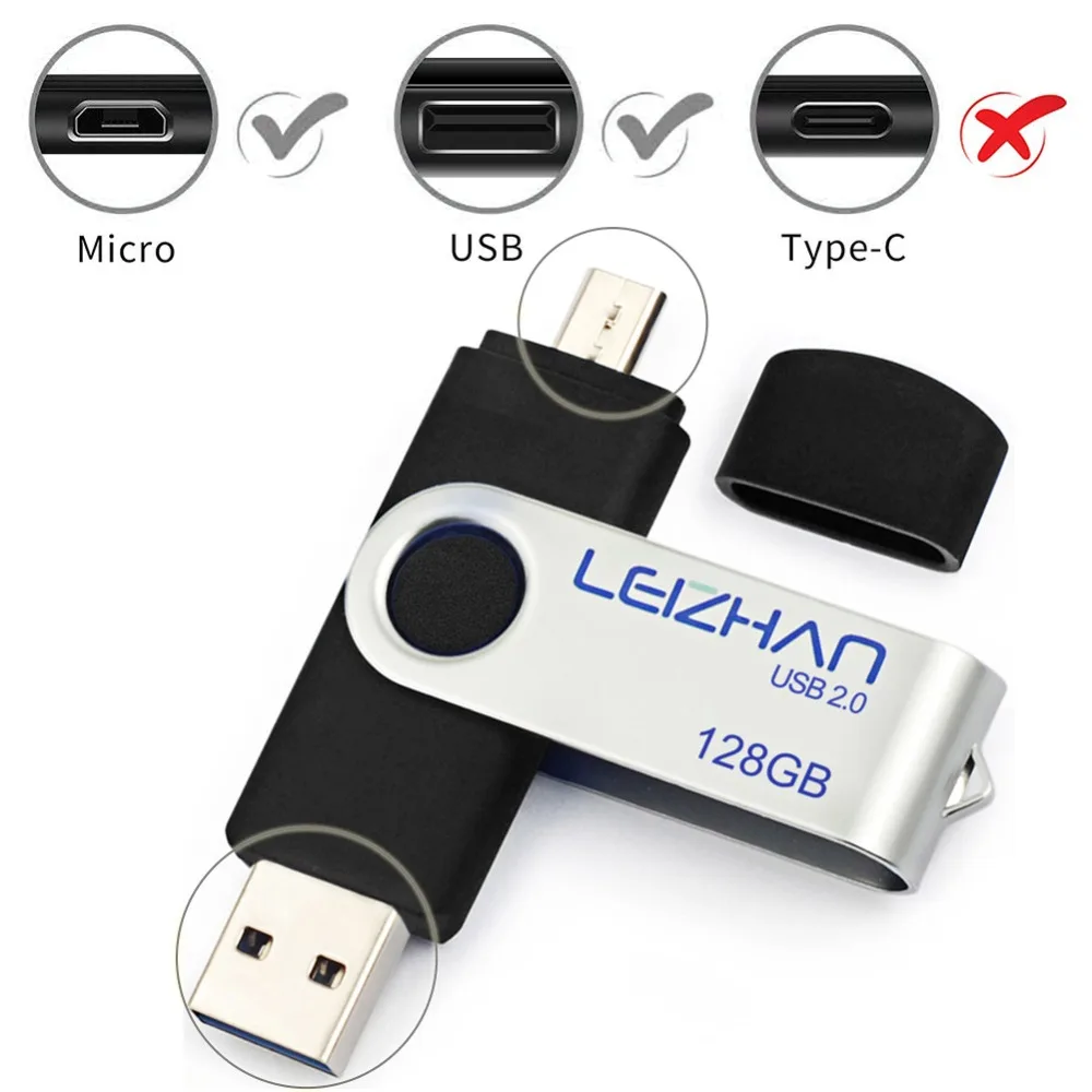 USB флеш накопитель LEIZHAN 128 ГБ 32 64 16 8 4 Гб|USB флэш-накопители| |