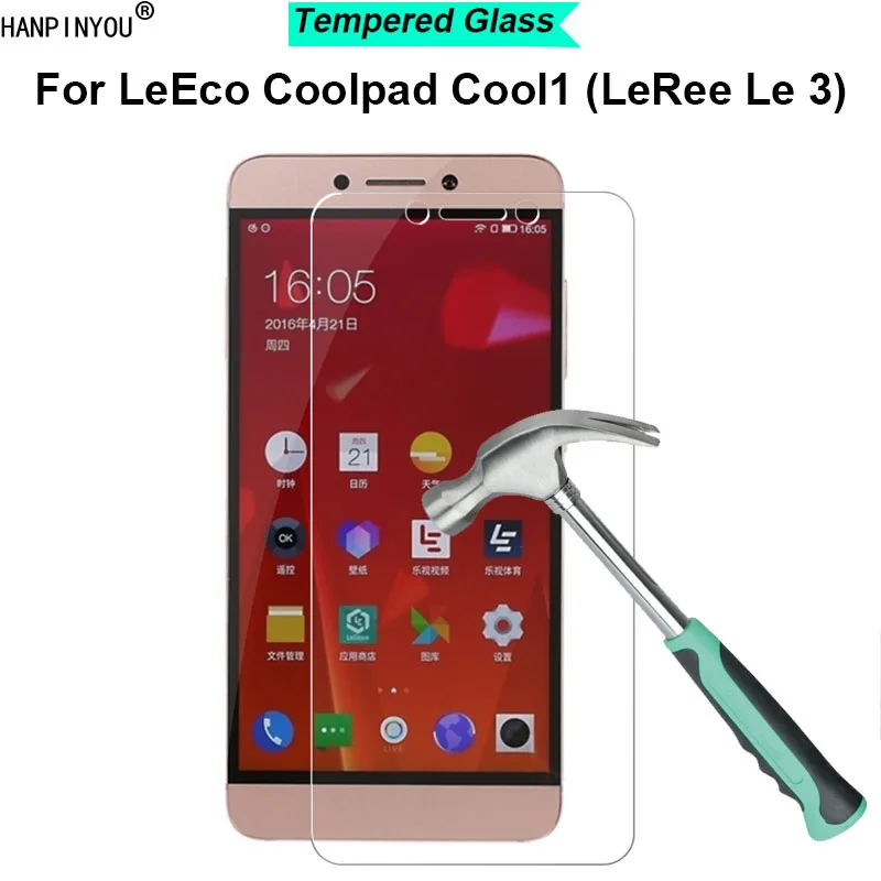 Для Letv LeEco Coolpad Cool1 LeRee Le 3 5 дюйма твердость 9H 2.5D ультратонкое закаленное защитное