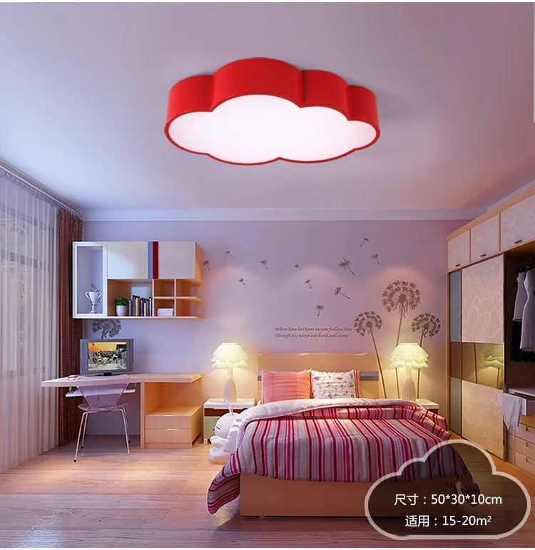 Светодиодный потолочный светильник для мальчиков и девочек 110 240 В|girl bedroom