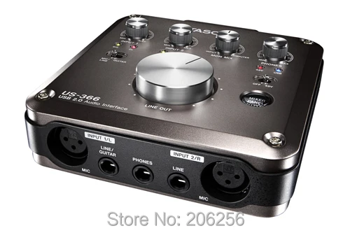TASCAM US-366 US366 Профессиональный USB аудио интерфейс Запись Звуковая карта с микрофоном amp