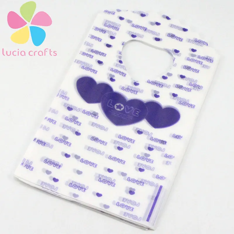 Распродажа! Lucia craft 25 шт./лот 9*15 см случайный узор хозяйственные сумки мини пластиковые подарочные пакеты для подарка на день рождения посылка H1006