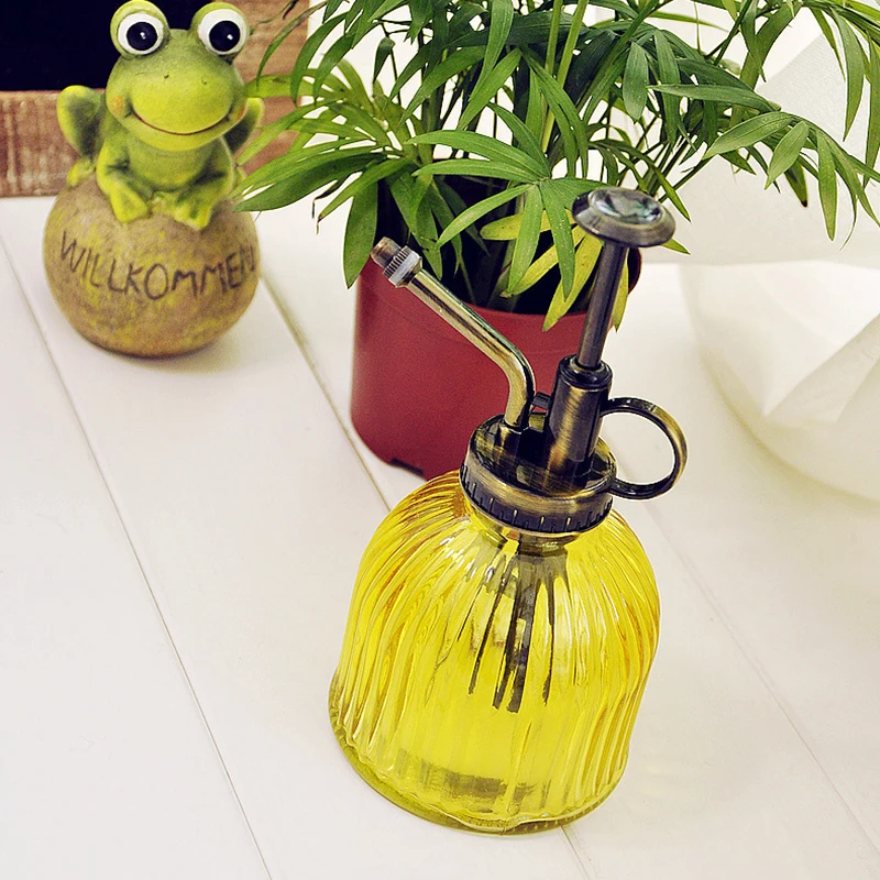 Винтажный старинный медный полив из цветного стекла 1 шт.|shower design tool|tool shafttool down |