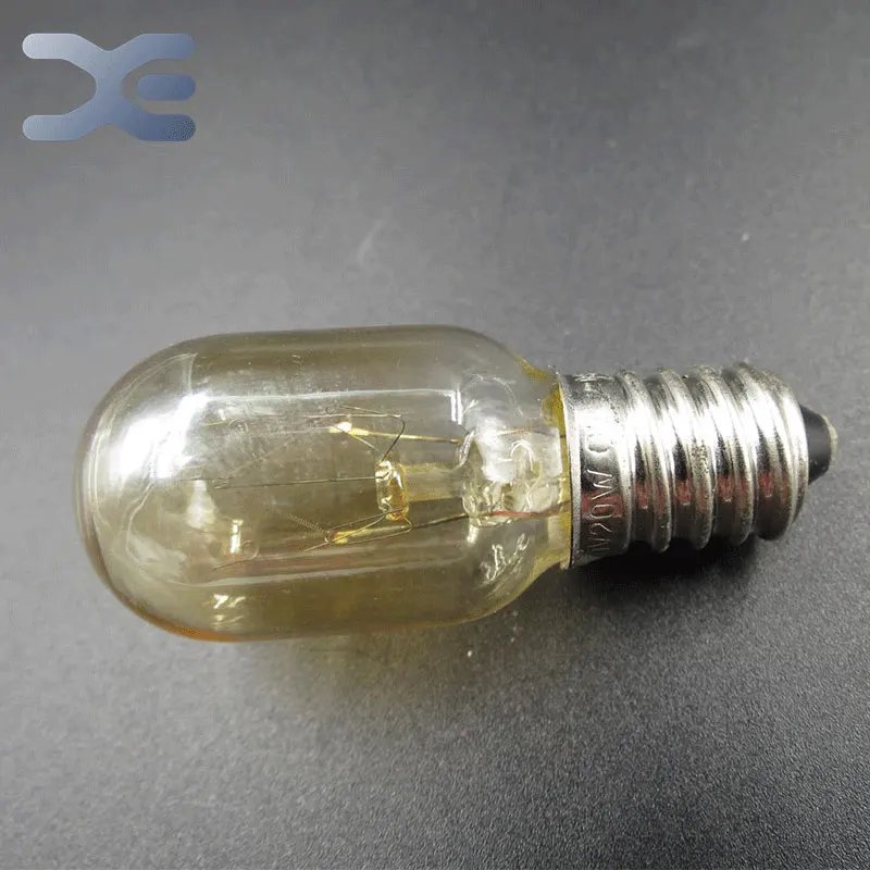 2Per Lot Запчасти для микроволновых печей лампочки 230V20W высококачественные стеклянные Запчасти для микроволновых печей лампа
