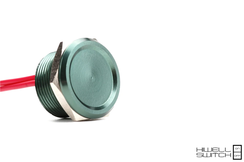 25 мм алюминиевый анодированный пьезо переключатель (Rohs CE) 5 видов цветов