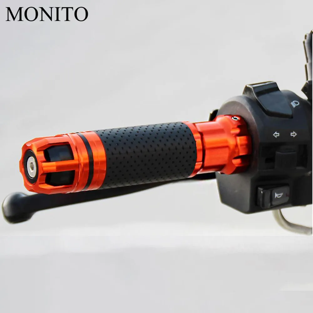 

2020 CNC Aluminum 7/8" Motorcycle handle Grips bar Moto Handlebar Grips For Suzuki GSXR400 GT250 GT550 RG500 RGV250 VS800 VZ800