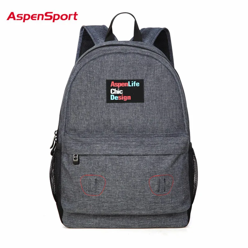 AspenSport брендовый холщовый рюкзак модная дорожная сумка повседневный школьный для