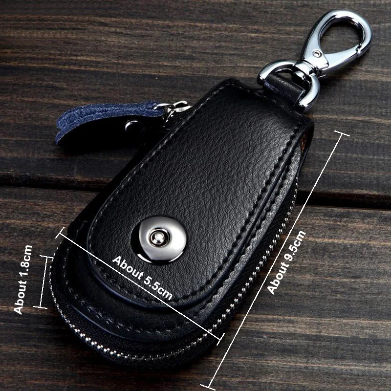 

Leather Keyring Key Ring Key Chain Keychain For Ford Kia Suzuki Renault Bmw Mercedes Men Case Holder Car Interior Accessories