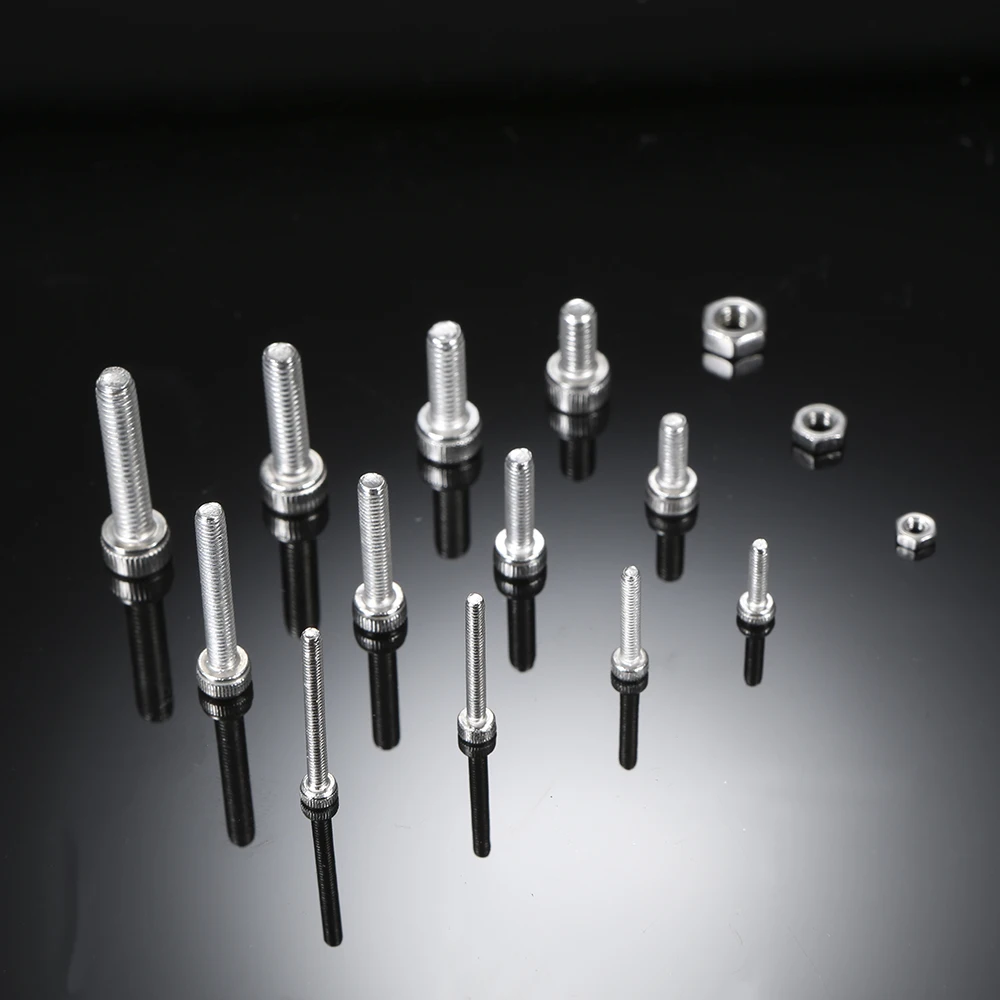 

480Pcs Stainless Steel Screw Nut Set High Durability Screws Nuts Screw Nut Combination DIN912 M2/M-3/M-4 Screwdriver Repair Kits