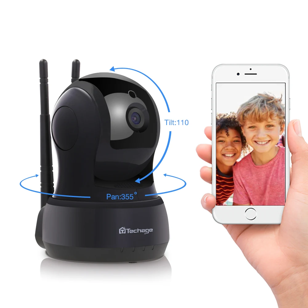 Techage Yoosee 1080P Домашняя безопасность CCTV Беспроводная 4G камера 2mp двухсторонняя