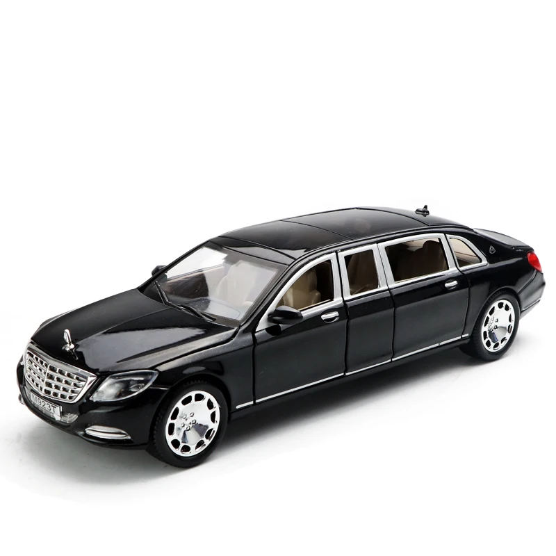 1:24 игрушечный автомобиль превосходного качества Maybach S600 с коробкой