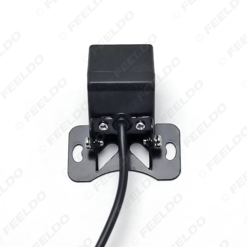 FEELDO Универсальная автомобильная камера заднего вида с 4 светодиодный ночного