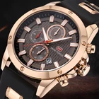 Мужские кварцевые часы saat, модные повседневные армейские спортивные часы из нержавеющей стали, 2019