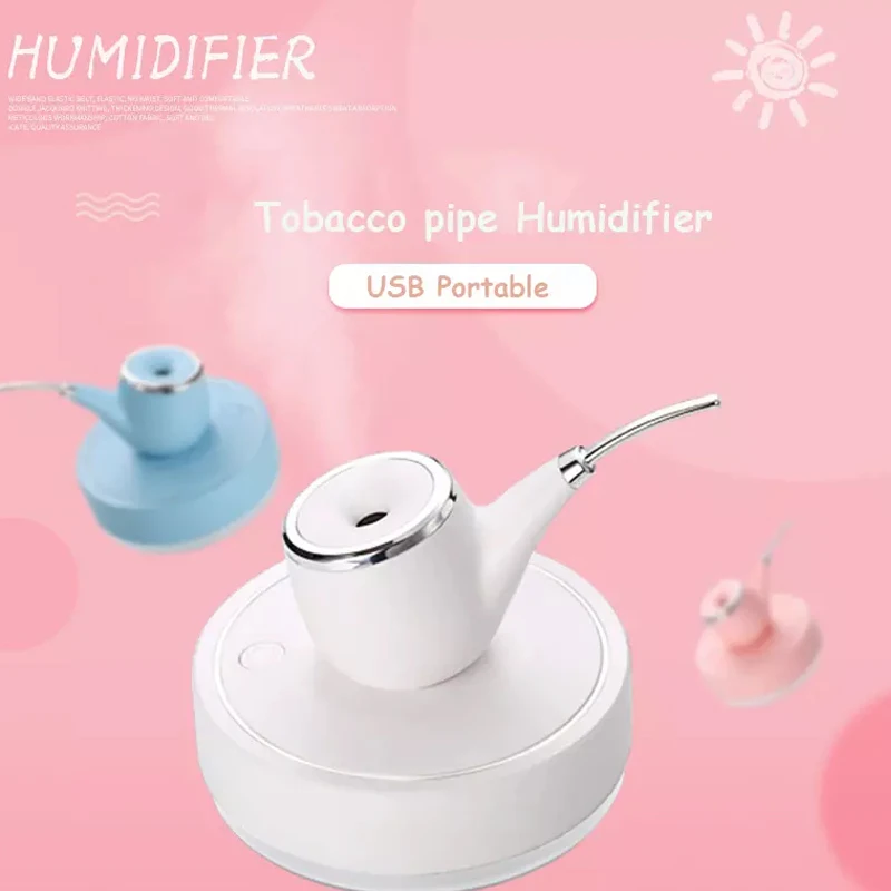 2019 Drop Shpping LED USB Aromatherapy Humidifier Universal Portable Breathing Lamp Mist Maker for Office | Бытовая техника