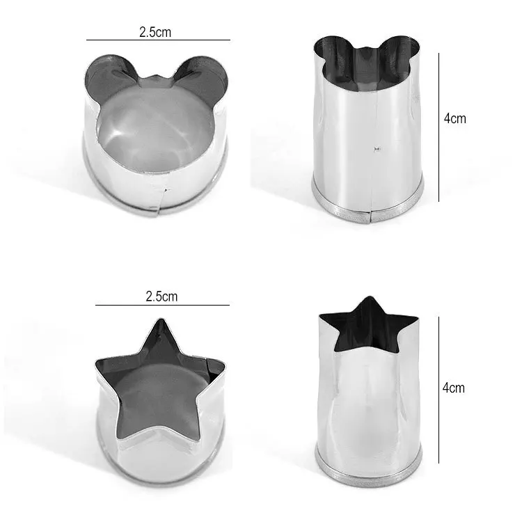 8 шт./компл. устройство резки овощей и фруктов пресс форм футболки с короткими