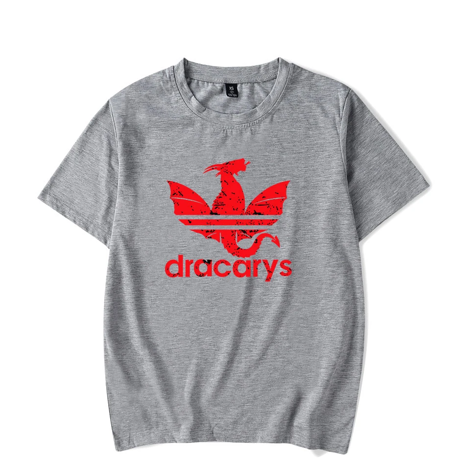 Игра престолов Dracarys Street cool Повседневная Базовая удобная женская/Мужская рубашка