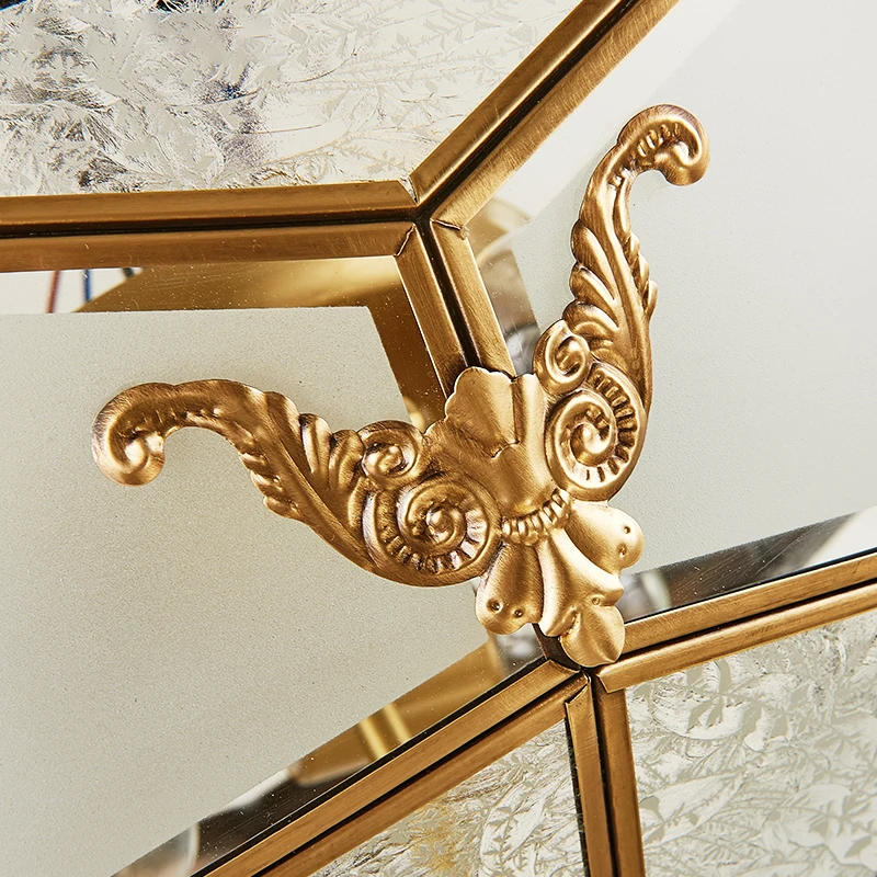 Moderno de cobre luz de techo lámpara de techo para salón dormitorio iluminación vintage balcón lámpara de techo habitación de latón lámpara de cocina