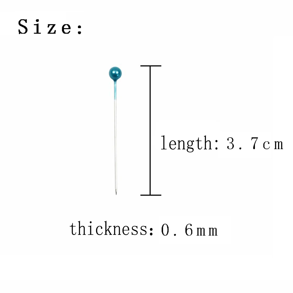 500 шт 3 6 см круглые перламутровые булавки для шитья Свадебный корсаж флористы