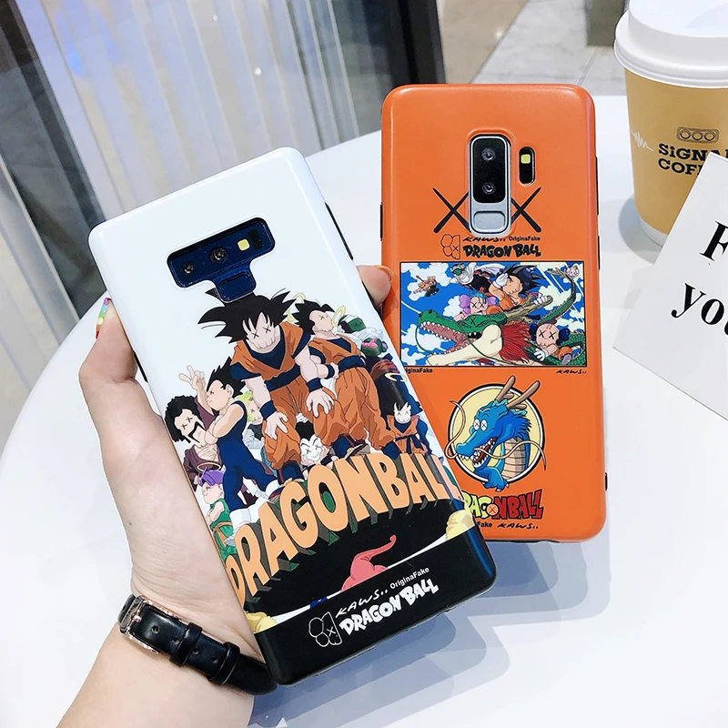 YHBBCASES мультфильм Прохладный Dragon Ball Телефон чехол для samsung S10 Plus забавные Чехлы Galaxy
