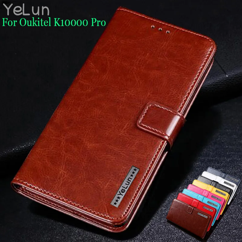 Для Oukitel WP6/C21/C19/K7 чехол портмоне с откидной крышкой из искусственной кожи крышка