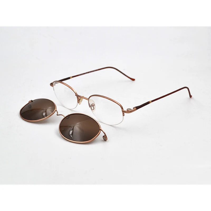 Новые магнитные оптические очки для близорукости из сплава с зажимом