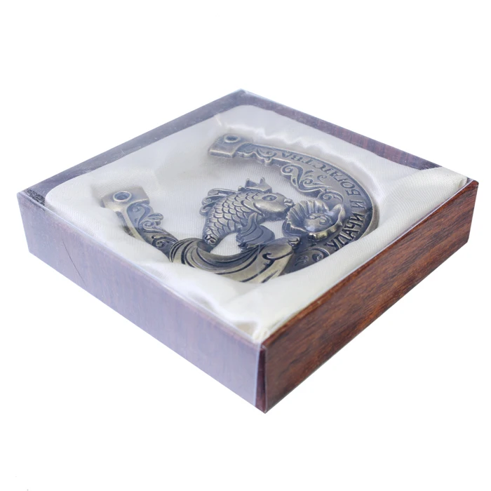 2015 уникальная Подарочная коробка Упаковка/золото металл ремесло/Популярные