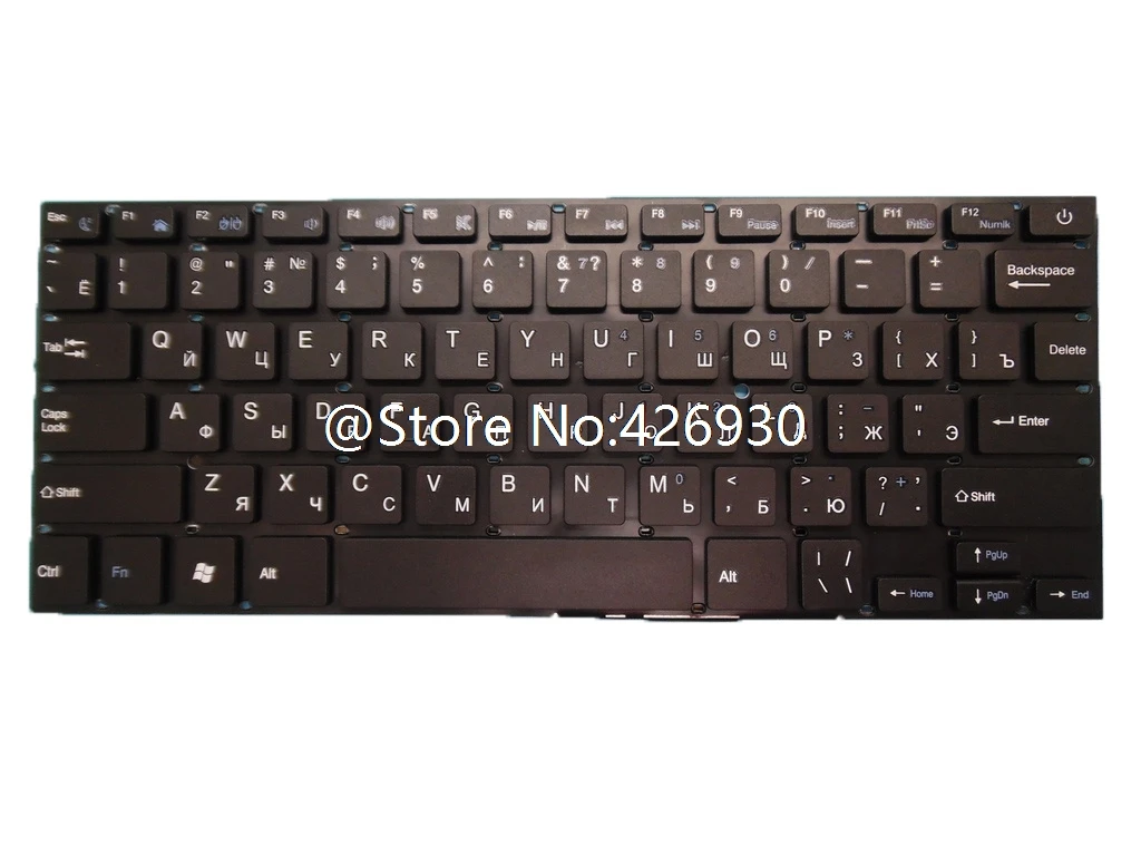 

Laptop Keyboard For 4Good For CloudBook People AM600 LTE Light AM500 CL140 Russia RU Black Without Frame New