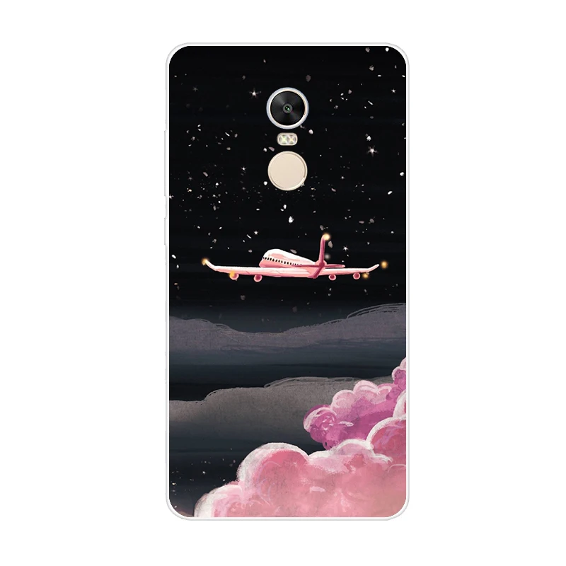 Мягкие силиконовые чехлы для Xiaomi Redmi Note 4 3D рельефный чехол Xiomi note 5 дюйма Pro