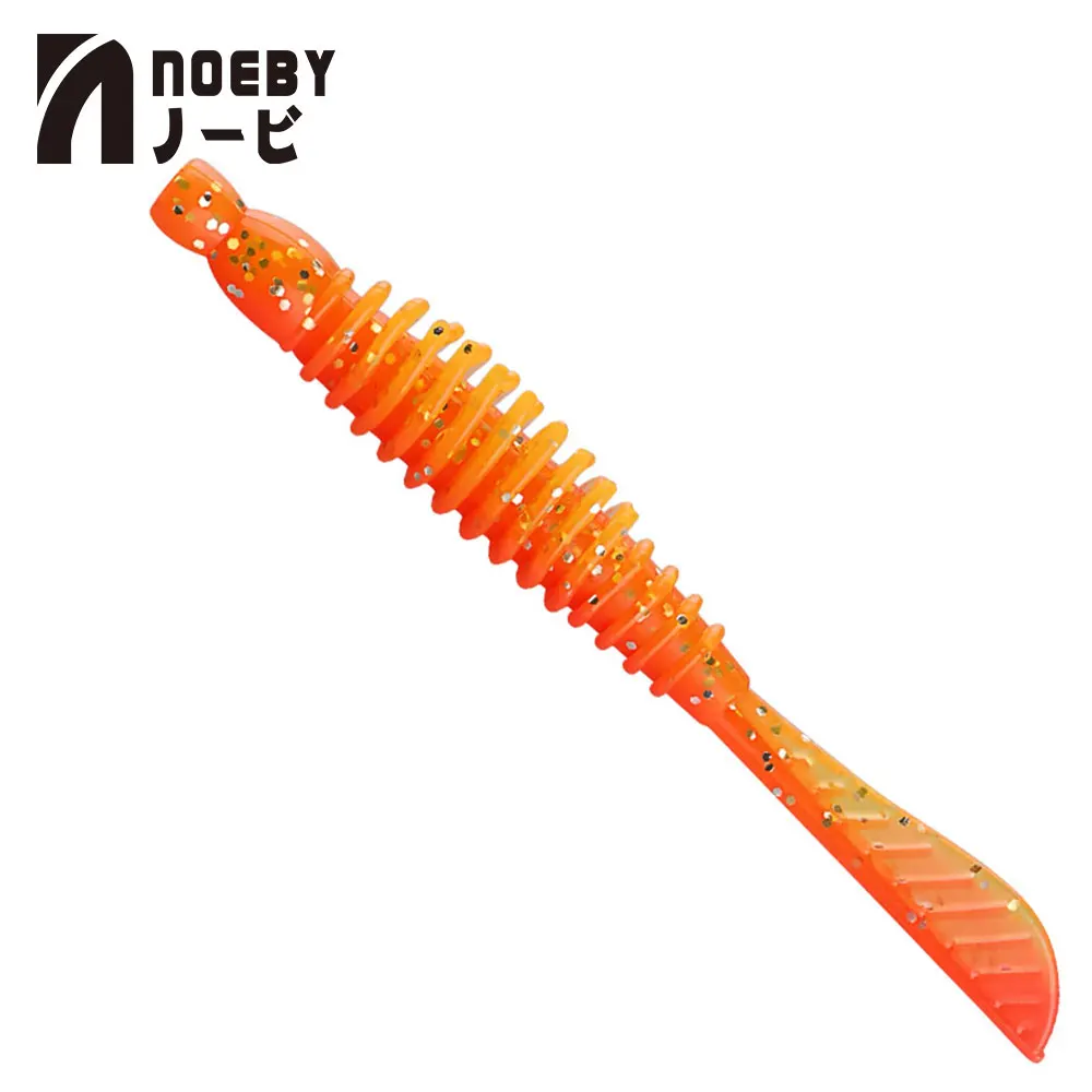 6 шт./лот Мягкая приманка NOEBY S3115 мм 3 5/100 г рыболовные червь приманки резиновые