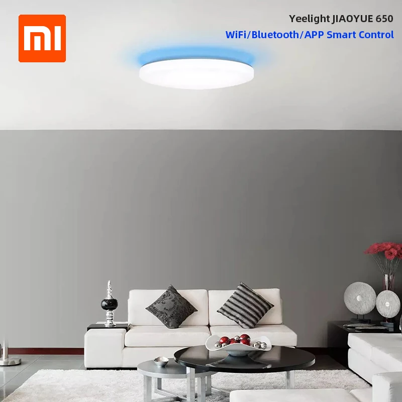Xiaomi Yeelight Smart APP управляемая Светодиодная потолочная лампа IP60 пылезащитный