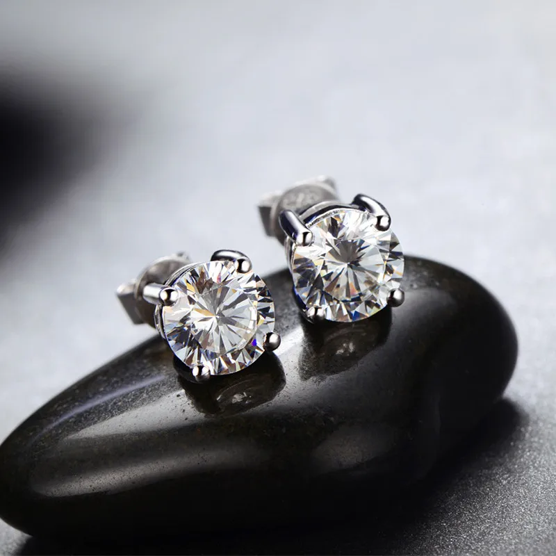Женские серьги гвоздики из серебра 925 пробы 3 10 мм|silver stud earrings|sterling silver earringsstud earrings