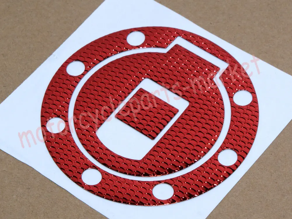 Motorcycle Red Fuel Gas Cap Cover Pad Sticker For Yamaha YZF R1 1998-1999 R6 1999-2000 600 750 1000 TDM850 900 TRX850 | Автомобили и