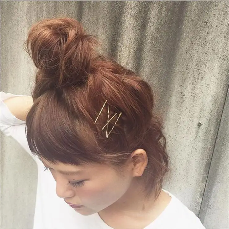 Женские Винтажные заколки для волос золотые парикмахерские зажимы DIY аксессуары